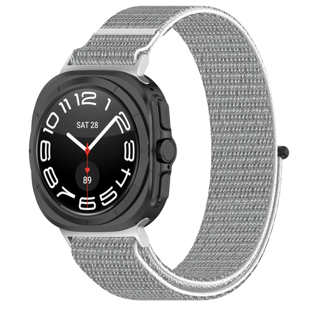 Strap-it® Strap-it Samsung Galaxy Watch Ultra nylon band (zeeschelp) Strap-it® Strap-it Samsung Galaxy Watch Ultra nylon band (zeeschelp)