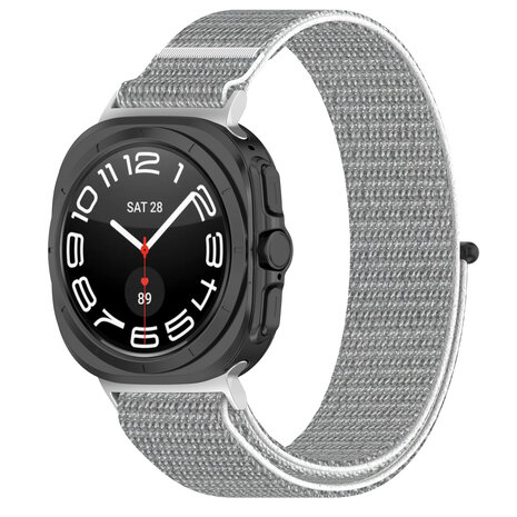 Strap-it® Strap-it Samsung Galaxy Watch Ultra nylon band (zeeschelp) Strap-it® Strap-it Samsung Galaxy Watch Ultra nylon band (zeeschelp)