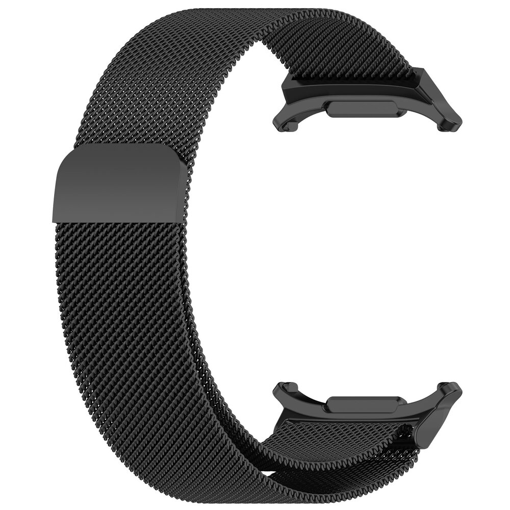Strap-it® Strap-it Samsung Galaxy Watch Ultra Milanese band (zwart)