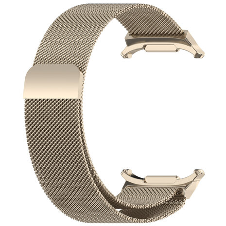 Strap-it® Strap-it Samsung Galaxy Watch Ultra Milanese band (sterrenlicht)