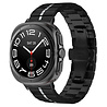 Strap-it® Strap-it Samsung Galaxy Watch Ultra luxe metalen band (zwart/zilver) Strap-it® Strap-it Samsung Galaxy Watch Ultra luxe metalen band (zwart/zilver)
