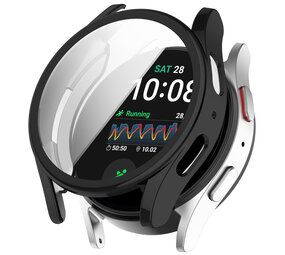 Samsung Galaxy Watch 7 44mm TPU case zwart Smartwatchbanden