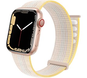 Strap-it® Apple Watch nylon loop bandje (sterrenlicht mix)