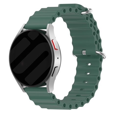 Strap-it® Strap-it OnePlus Watch Ocean bandje (donkergroen)