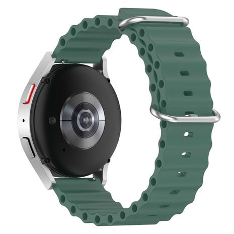 Strap-it® Strap-it Amazfit GTR 2 Ocean bandje (donkergroen)