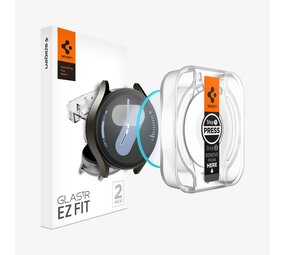 Spigen Spigen Galaxy Watch 7 Screen Protector (44mm) EZ FIT GLAS.tR (2-Pack)