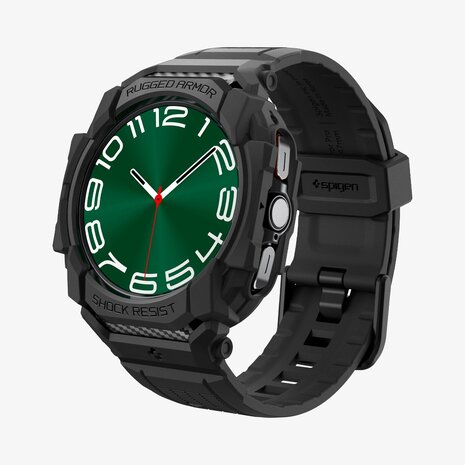 Spigen Spigen Galaxy Watch Ultra Case Rugged Armor Pro Matte (Zwart)