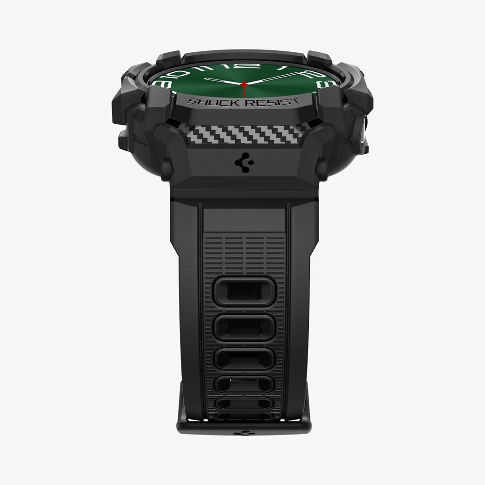 Spigen Spigen Galaxy Watch Ultra Case Rugged Armor Pro Matte (Zwart)