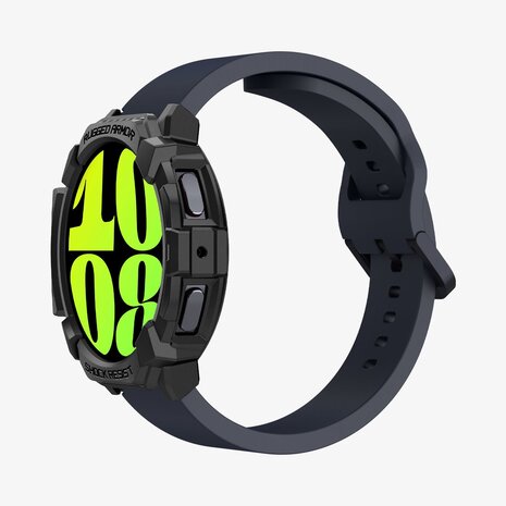Spigen Spigen Galaxy Watch7 (44mm) Case Rugged Armor Matte (Zwart)