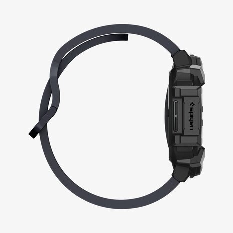 Spigen Spigen Galaxy Watch7 (44mm) Case Rugged Armor Matte (Zwart)