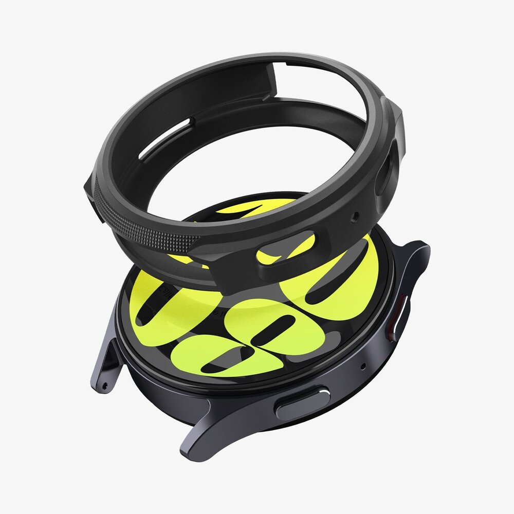 Spigen Spigen Galaxy Watch7 (44mm) Case Liquid Air Matte (Zwart)