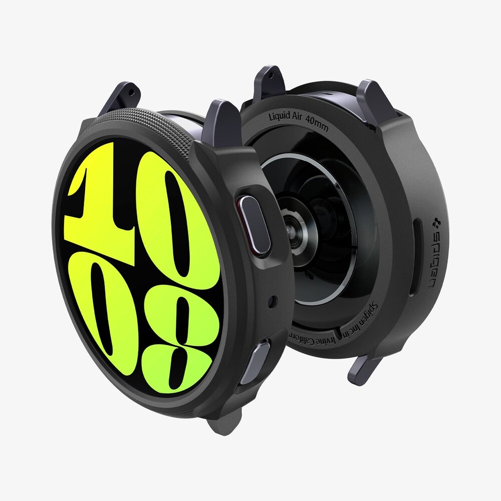 Spigen Spigen Galaxy Watch7 (44mm) Case Liquid Air Matte (Zwart)