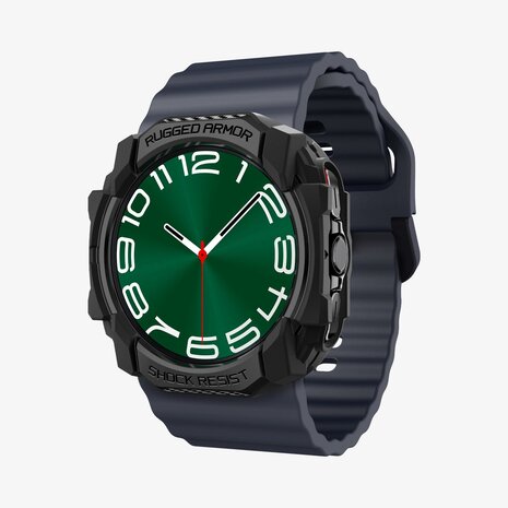Spigen Spigen Galaxy Watch Ultra Case Rugged Armor Matte (Zwart)