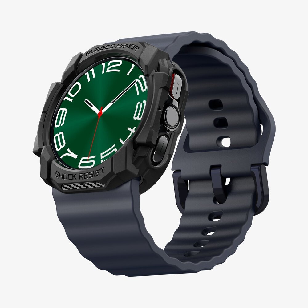 Spigen Spigen Galaxy Watch Ultra Case Rugged Armor Matte (Zwart)