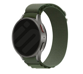Strap-it® Samsung Galaxy Watch 6 - 44mm Alpine bandje (groen)