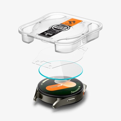 Spigen Spigen Galaxy Watch7 (40mm) Glas.tR EZ Fit (2-Pack)