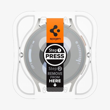 Spigen Spigen Galaxy Watch7 (40mm) Glas.tR EZ Fit (2-Pack)
