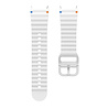 Strap-it® Strap-it Samsung Galaxy Watch 7 - 44mm Wave bandje (wit) Strap-it® Strap-it Samsung Galaxy Watch 7 - 44mm Wave bandje (wit)