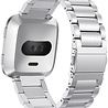 Strap-it® Strap-it Fitbit Versa 2 stalen bandje (zilver) Strap-it® Strap-it Fitbit Versa 2 stalen bandje (zilver)