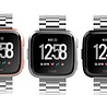 Strap-it® Strap-it Fitbit Versa 2 stalen bandje (zilver) Strap-it® Strap-it Fitbit Versa 2 stalen bandje (zilver)