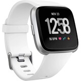 Strap-it® Fitbit Versa 2 silicone band (wit)