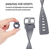 Strap-it® Strap-it Fitbit Versa 2 silicone band (grijs) Strap-it® Strap-it Fitbit Versa 2 silicone band (grijs)