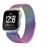 Strap-it® Fitbit Versa 2 Milanese band (rainbow)