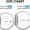 Strap-it® Strap-it Fitbit Versa 2 Milanese band (zwart) Strap-it® Strap-it Fitbit Versa 2 Milanese band (zwart)