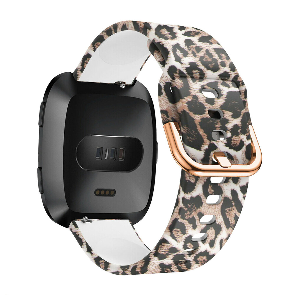 Strap-it® Strap-it Lucky Leopard Fitbit Versa 2 bandje