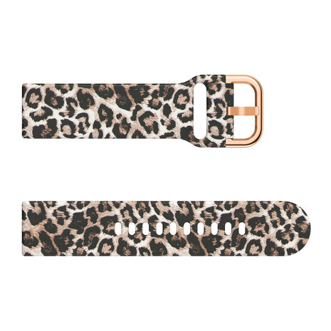 Strap-it® Strap-it Lucky Leopard Fitbit Versa 2 bandje