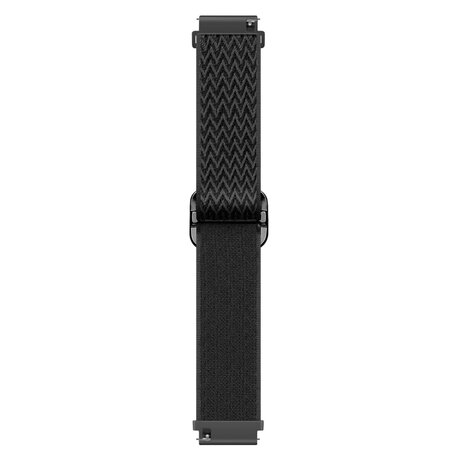 Strap-it® Strap-it Fitbit Versa 2 elastisch bandje (zwart)