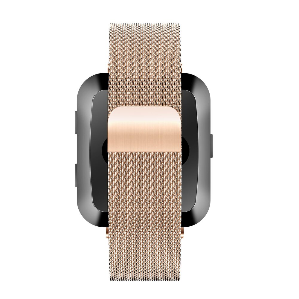 Bandz Bandz Fitbit Versa 2 Milanese loop band (roségoud)