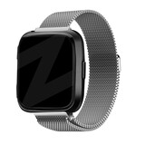 Bandz Bandz Fitbit Versa 2 Milanese loop band (zilver) Bandz Bandz Fitbit Versa 2 Milanese loop band (zilver)