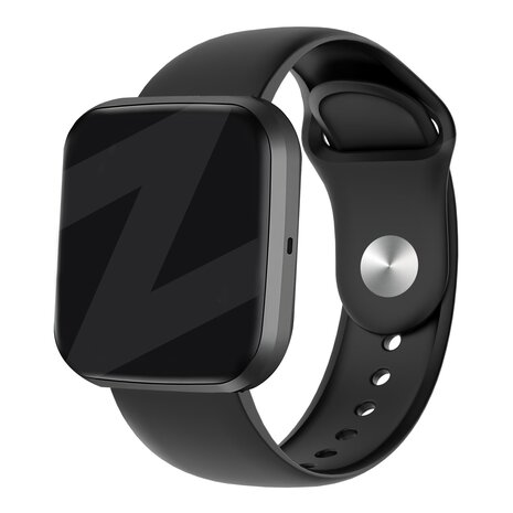 Bandz Bandz Fitbit Versa 2 sport band (zwart)