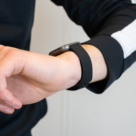 Bandz Bandz Fitbit Versa 2 sport band (zwart)