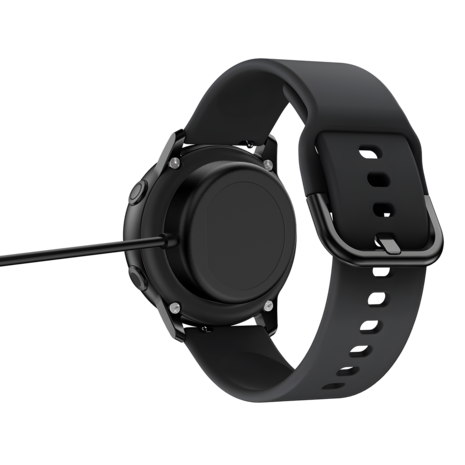 Bandz Bandz Samsung Galaxy Watch 7 USB-A oplader (zwart) - 100cm