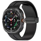 Strap-it® Strap-it Samsung Galaxy Watch Ultra sport band met D-buckle (zwart)