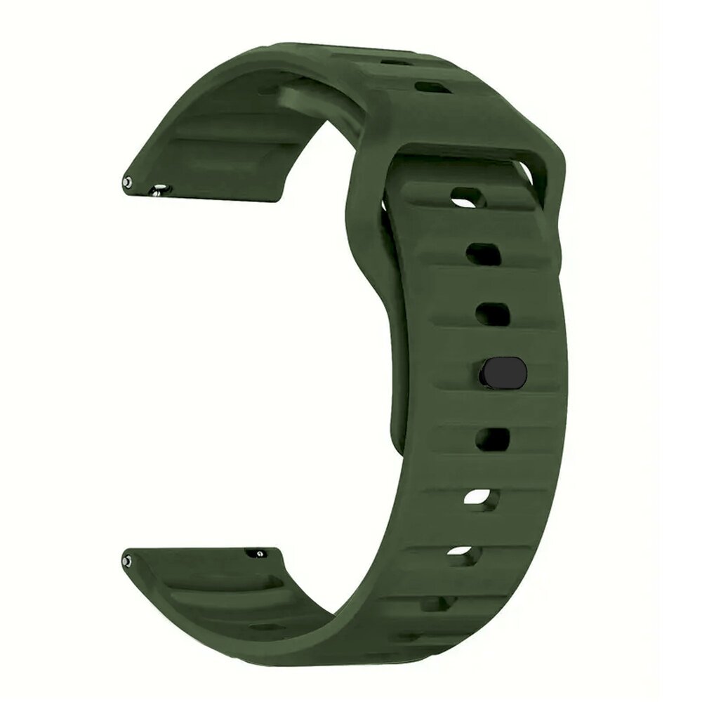 Strap-it® Strap-it Amazfit GTR 2 outdoor siliconen bandje (groen)