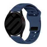 Strap-it® Amazfit Bip U (Pro) outdoor siliconen bandje (donkerblauw)
