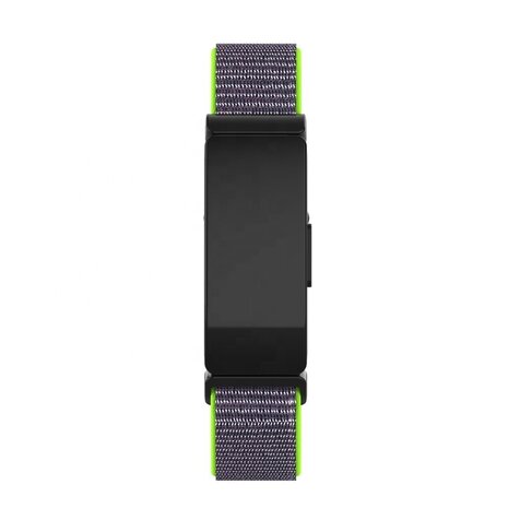 Strap-it® Strap-it Fitbit Inspire 2 nylon bandje (groen) Strap-it® Strap-it Fitbit Inspire 2 nylon bandje (groen)