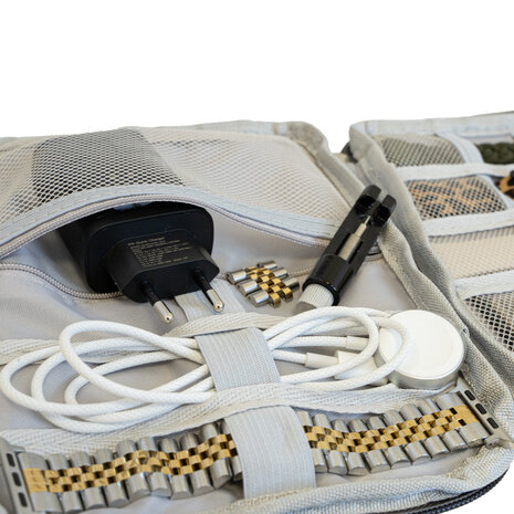 Strap-it® Strap-it Opbergtasje voor smartwatch bandjes (donkergrijs)