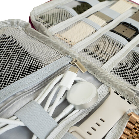 Strap-it® Strap-it Opbergtasje voor smartwatch bandjes (roze)