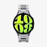 Spigen Spigen Samsung Galaxy Watch 6 44mm stalen band Modern Fit (zilver)