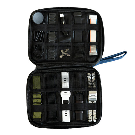 Strap-it® Strap-it Premium organizer voor smartwatch bandjes (blauw)