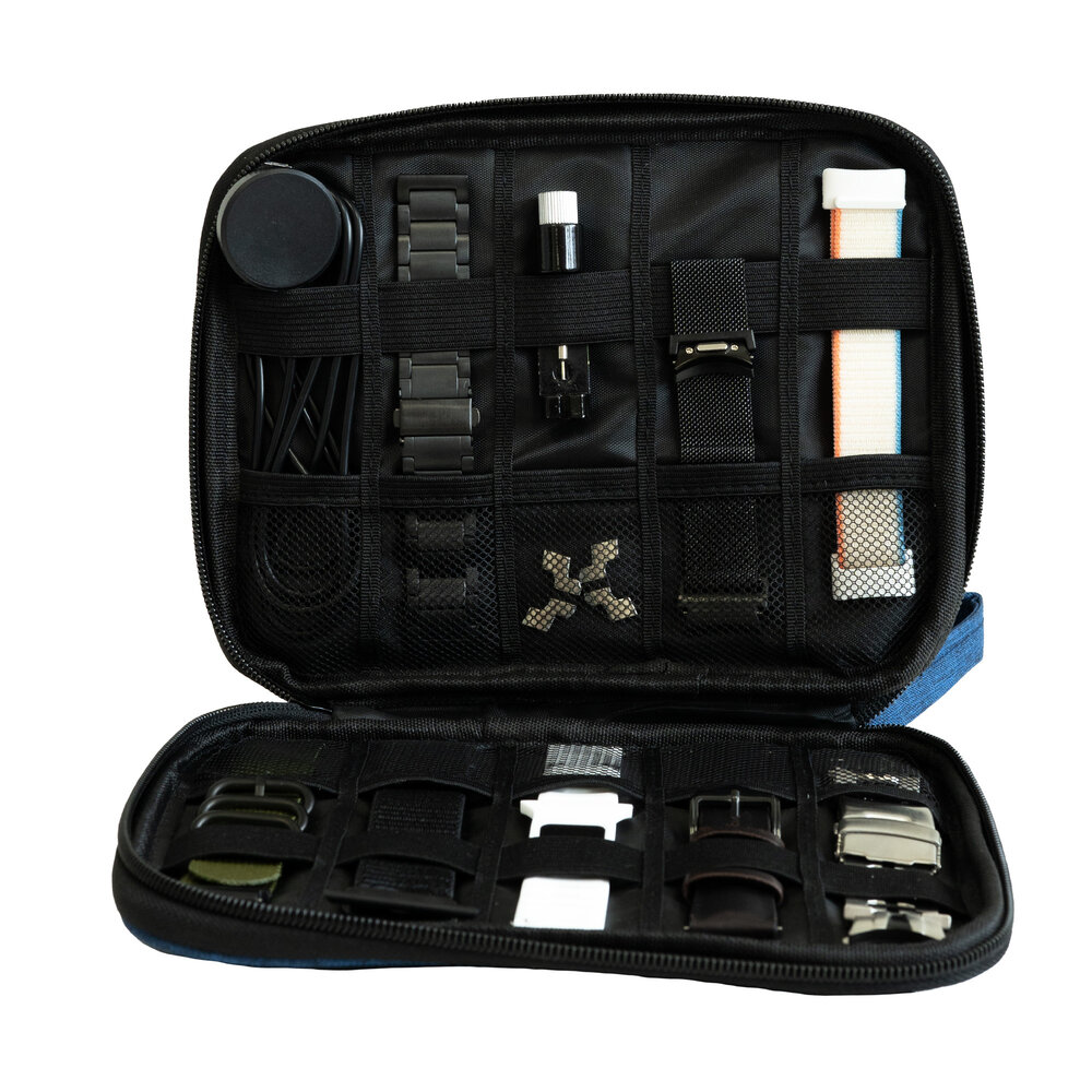 Strap-it® Strap-it Premium organizer voor smartwatch bandjes (blauw)