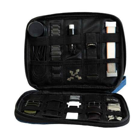 Strap-it® Strap-it Premium organizer voor smartwatch bandjes (blauw)