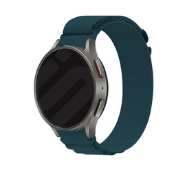 Strap-it® Samsung Galaxy Watch 4 Classic 42mm Alpine bandje (blauw) Strap-it® Samsung Galaxy Watch 4 Classic 42mm Alpine bandje (blauw)