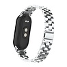 Strap-it® Strap-it Xiaomi Smart Band 9 stalen bandje (zilver) Strap-it® Strap-it Xiaomi Smart Band 9 stalen bandje (zilver)