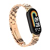 Strap-it® Strap-it Xiaomi Smart Band 9 stalen bandje (roségoud) Strap-it® Strap-it Xiaomi Smart Band 9 stalen bandje (roségoud)