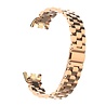 Strap-it® Strap-it Xiaomi Smart Band 9 stalen bandje (roségoud) Strap-it® Strap-it Xiaomi Smart Band 9 stalen bandje (roségoud)